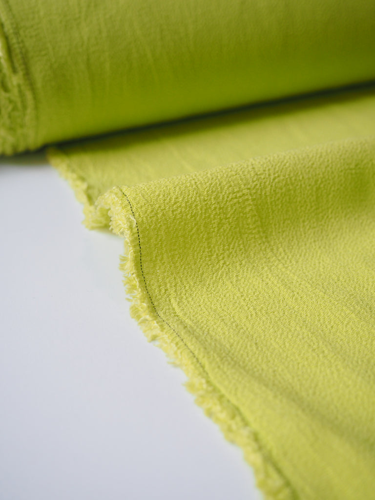 Key Lime Viscose Crepe