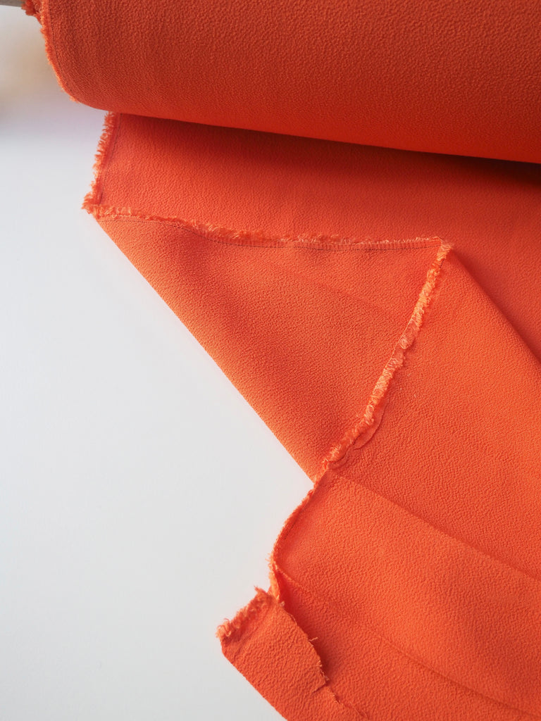 Papaya Viscose Crepe