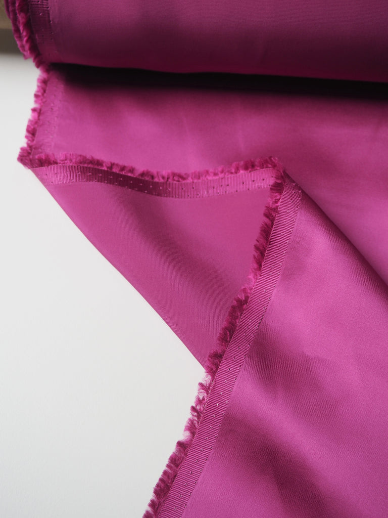 Magenta Viscose Satin