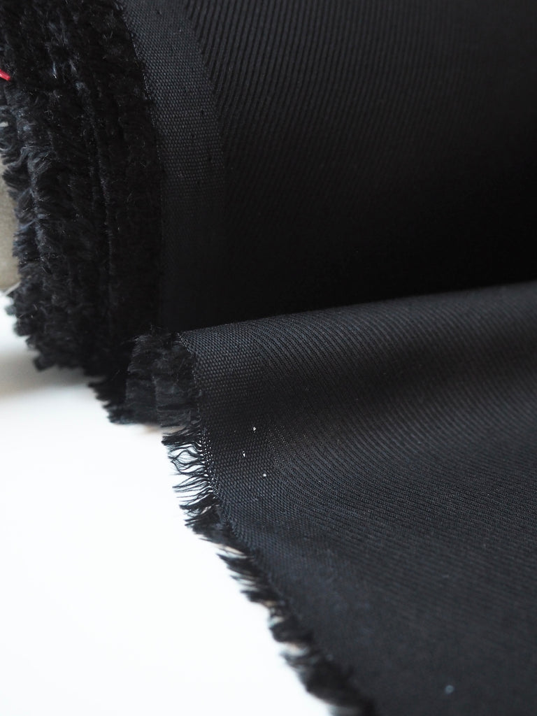 Black Tencel Twill