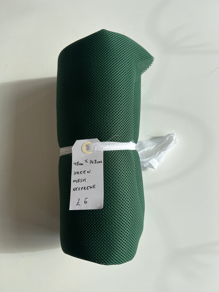 Green Mesh Neoprene Remnant
