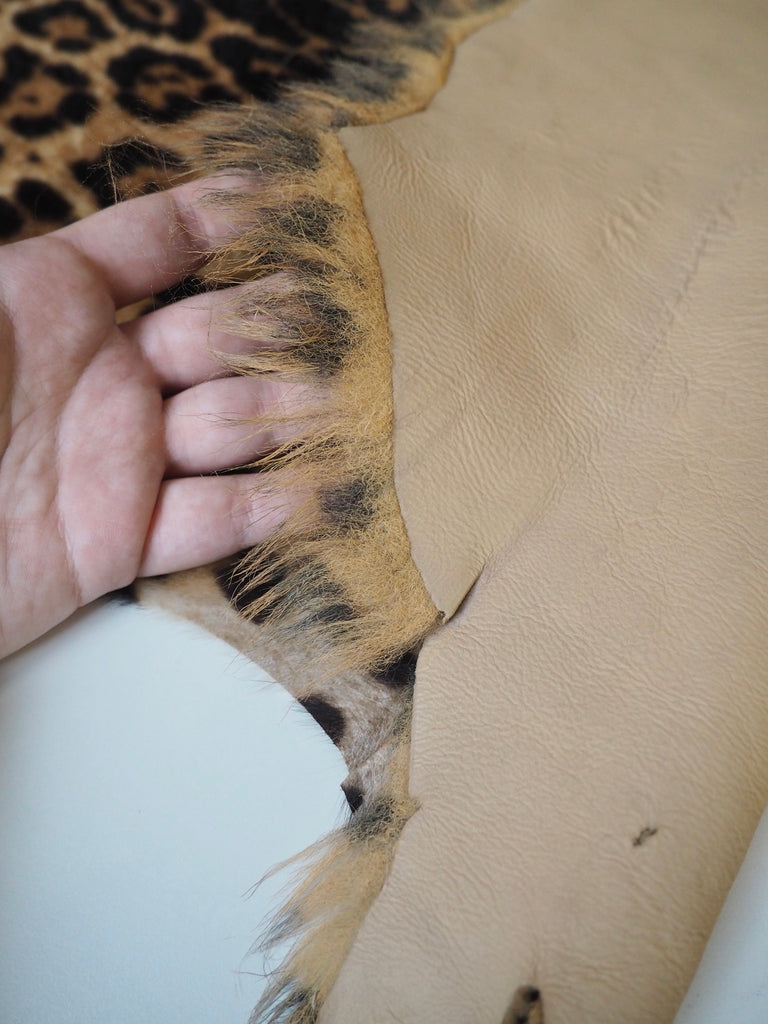 Jaguar Trimmed Shearling Lambskins