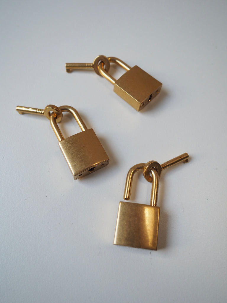 Gold Padlock