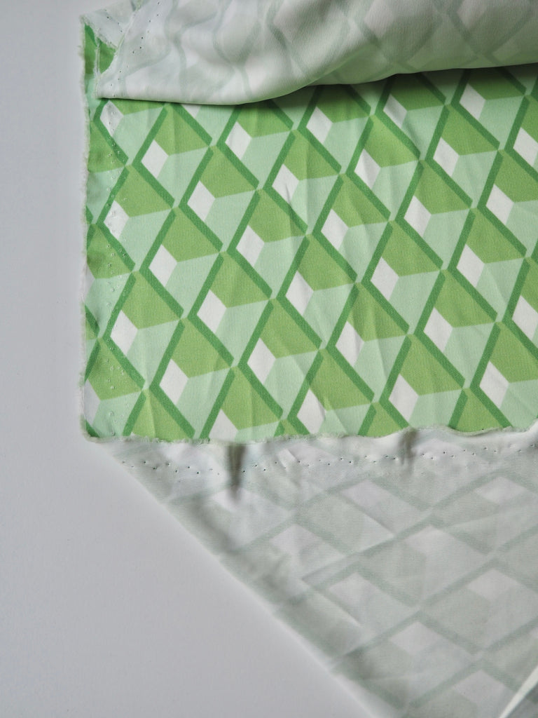 Green Diamond Viscose Jersey
