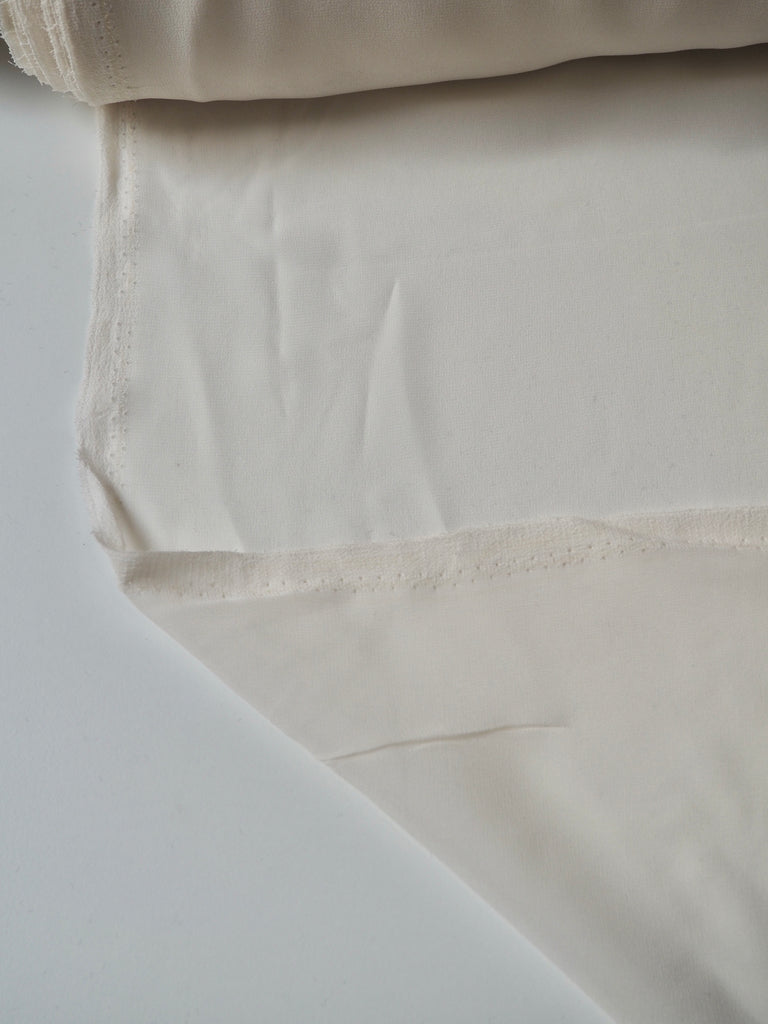 Ivory Silk Chiffon