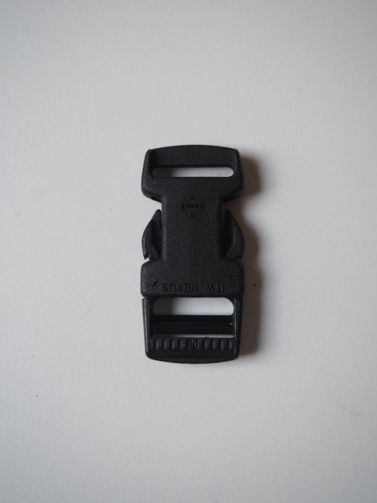 Black Squared Side Release Buckle 20mm