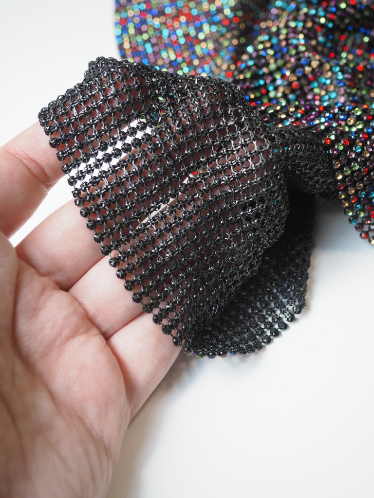 Multicolour Crystal Black Chainmail