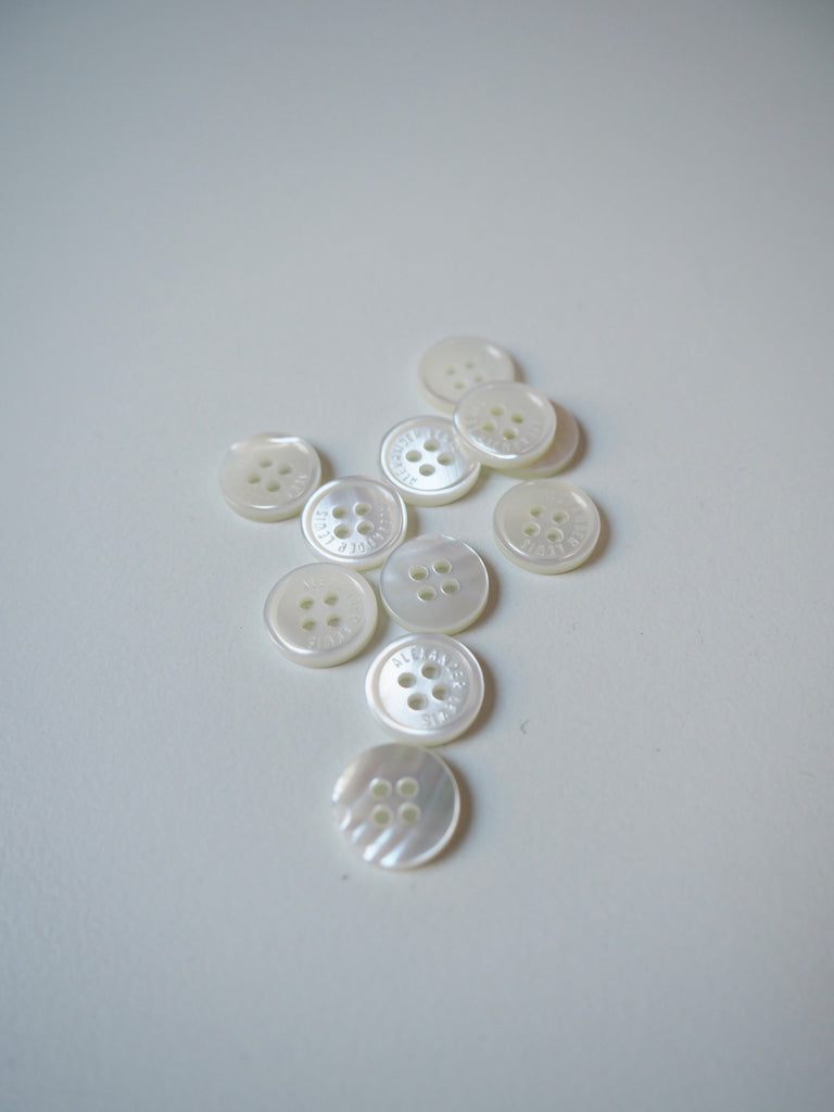 Branded Mother of Pearl Buttons 12mm