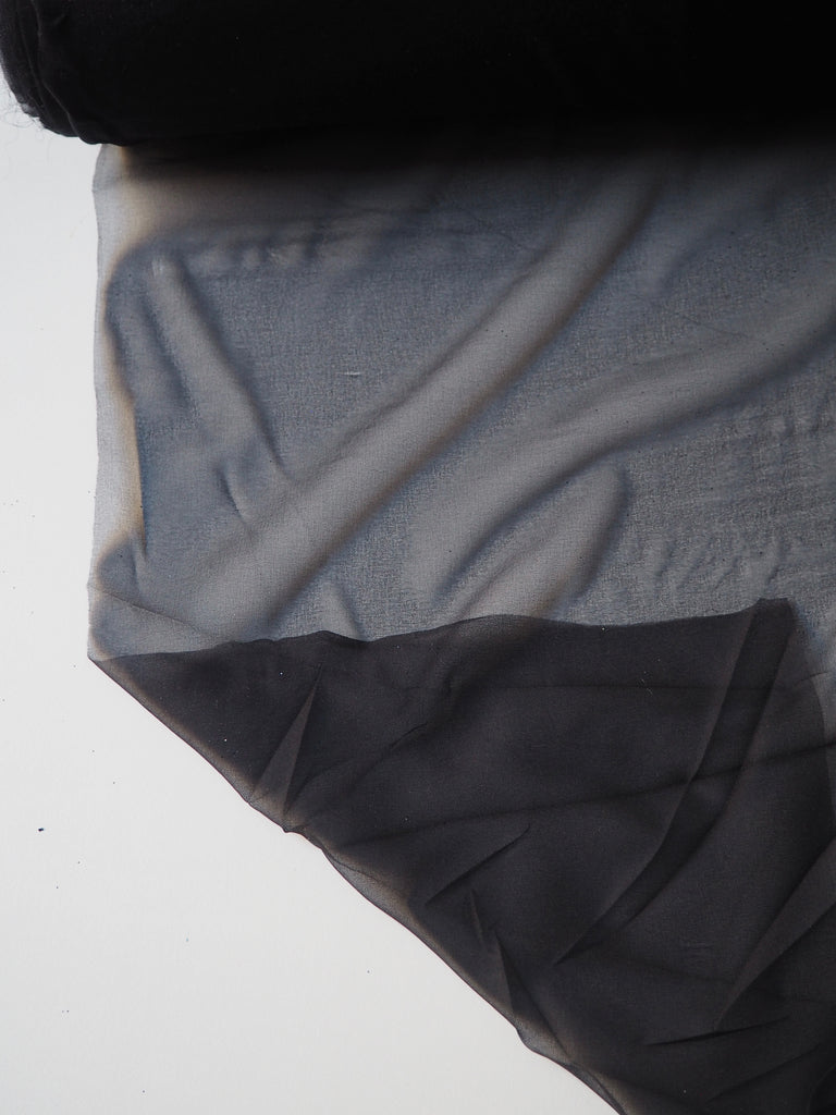 Black Ultrafine Fusible Interfacing