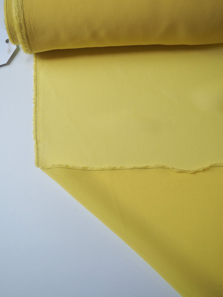 Lemon Silk Chiffon