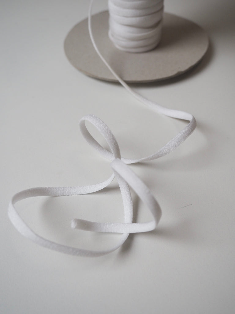 White Elastic Cording 5mm