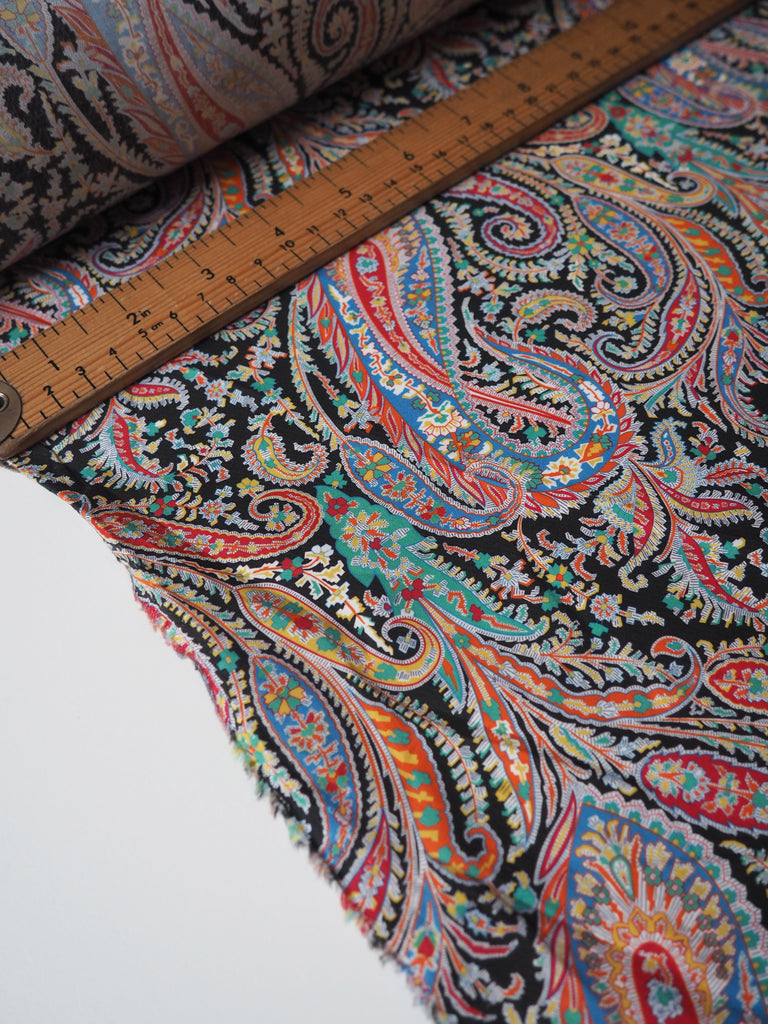 Liberty Rainbow Paisley Cotton Poplin