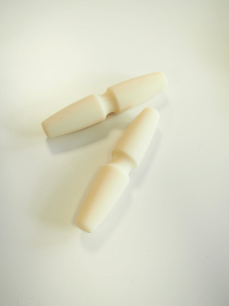 Cream Bone Toggle