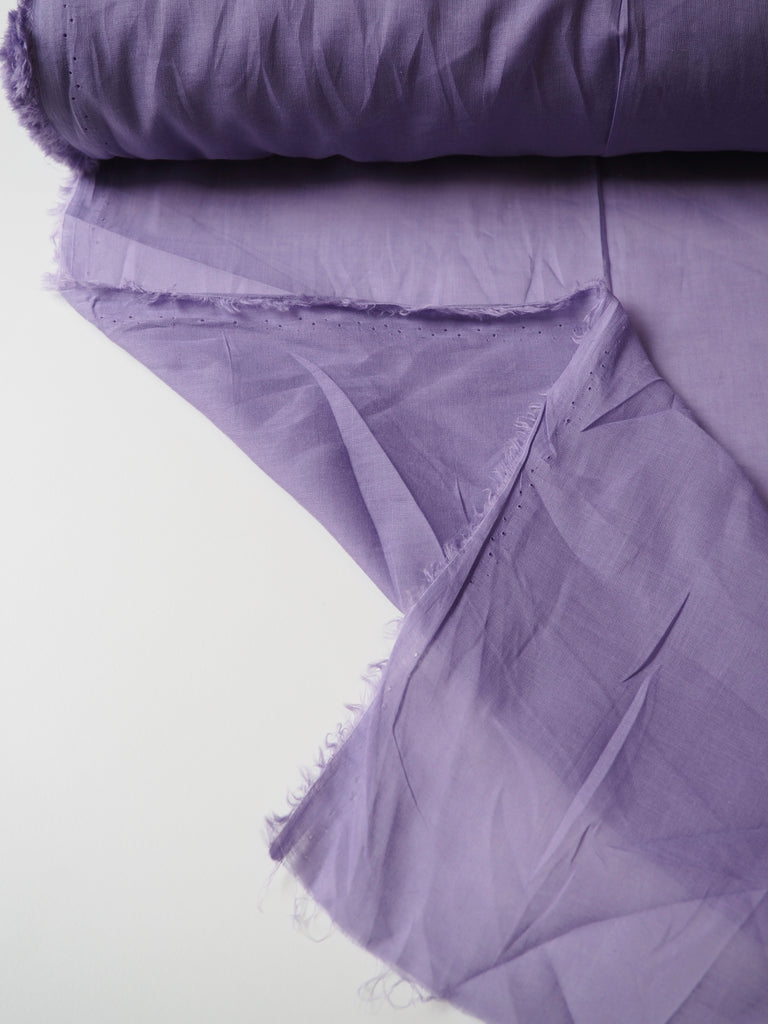 Purple Cotton Voile