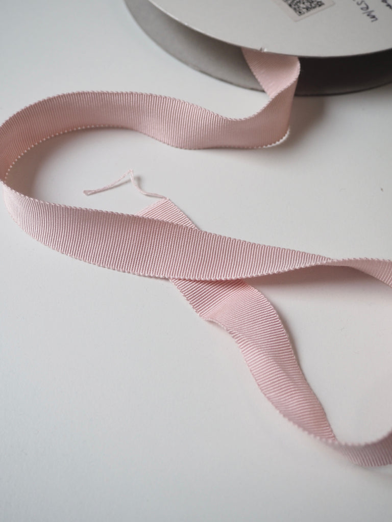 Shindo Baby Pink Grosgrain Ribbon 18mm