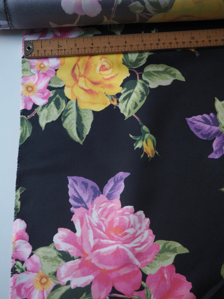 Tropic Bloom Silk Twill