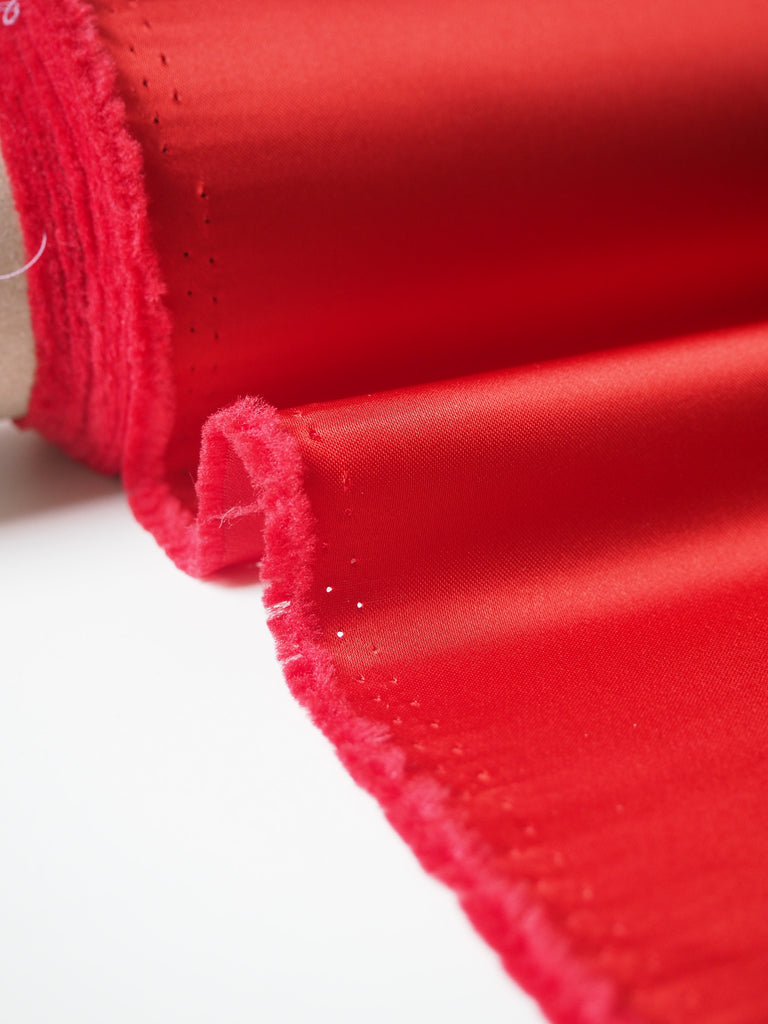 Vermillion Duchess Satin