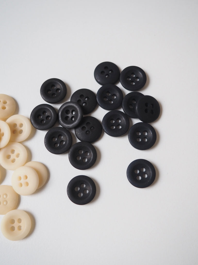 FOLK Rounded Corozo Buttons 13mm/20L