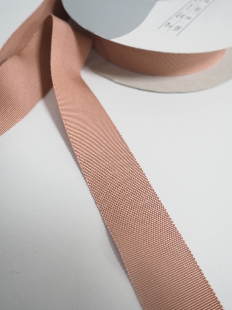 Shindo Rose Grosgrain Ribbon 30mm