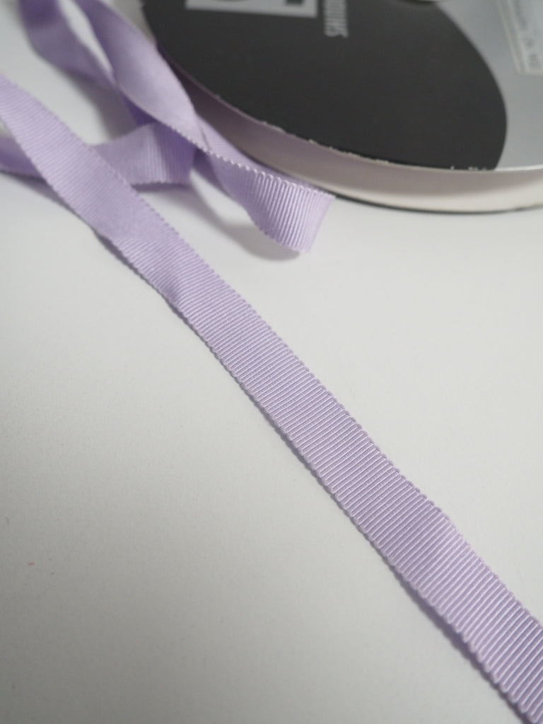 Shindo Lilac Grosgrain Ribbon 12mm