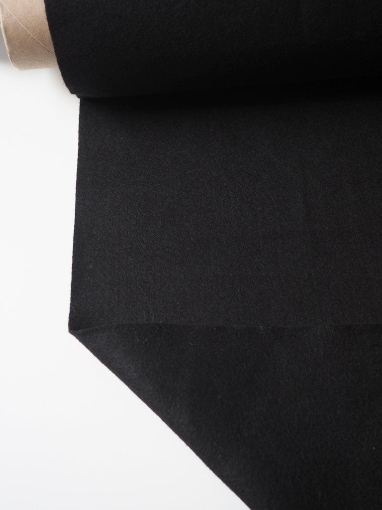 Black Wool Felt