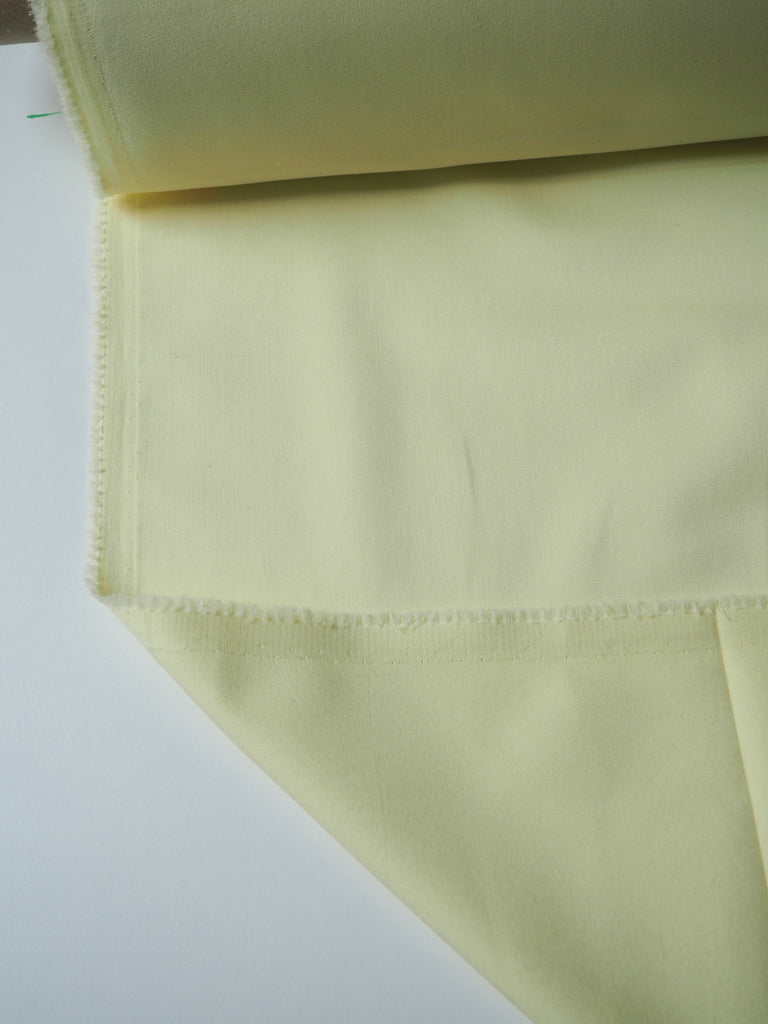 Lemonade Stretch Crepe-Backed Twill