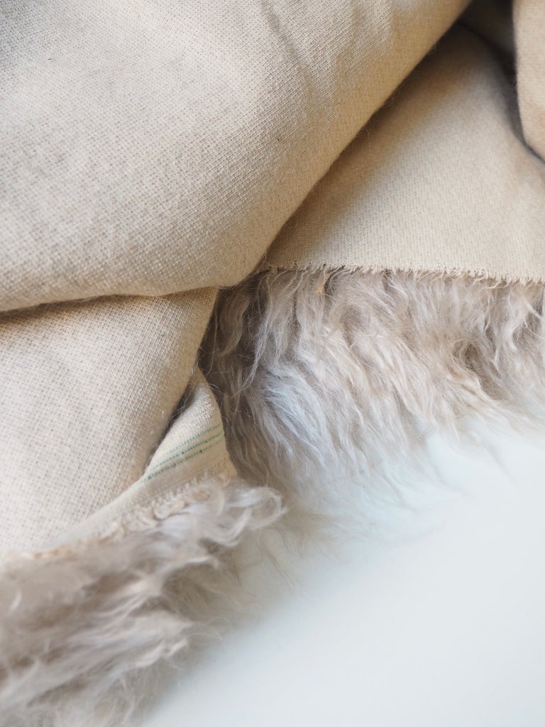 Steiff Beige Faux Shearling