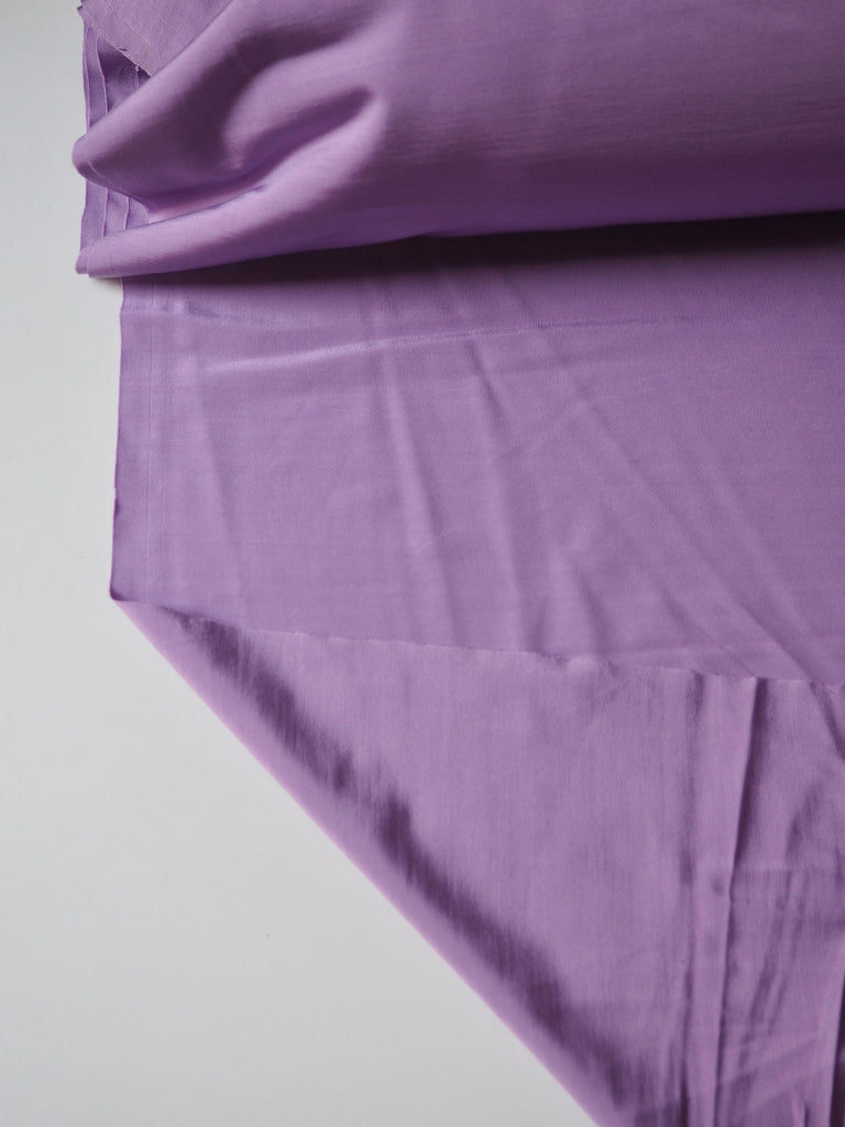 Light Purple Satin Viscose Jersey