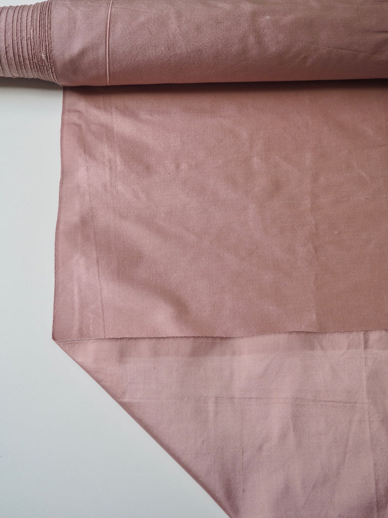 Soft Pink Silk Shantung Taffeta