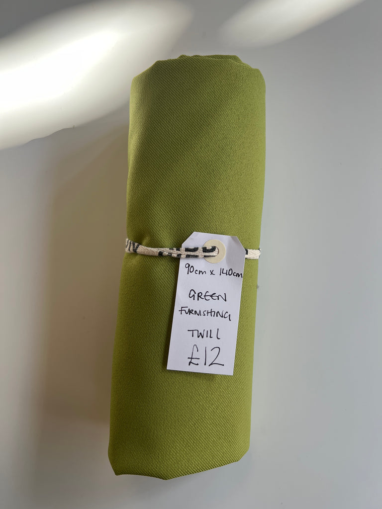 Green Furnishing Twill Remnant