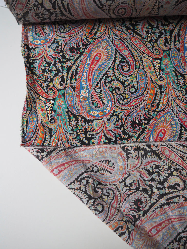 Liberty Rainbow Paisley Cotton Poplin