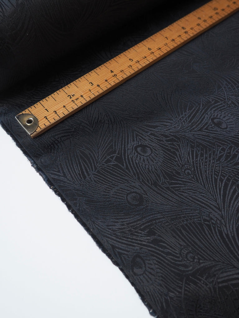 Liberty Black Hera Furnishing Jacquard