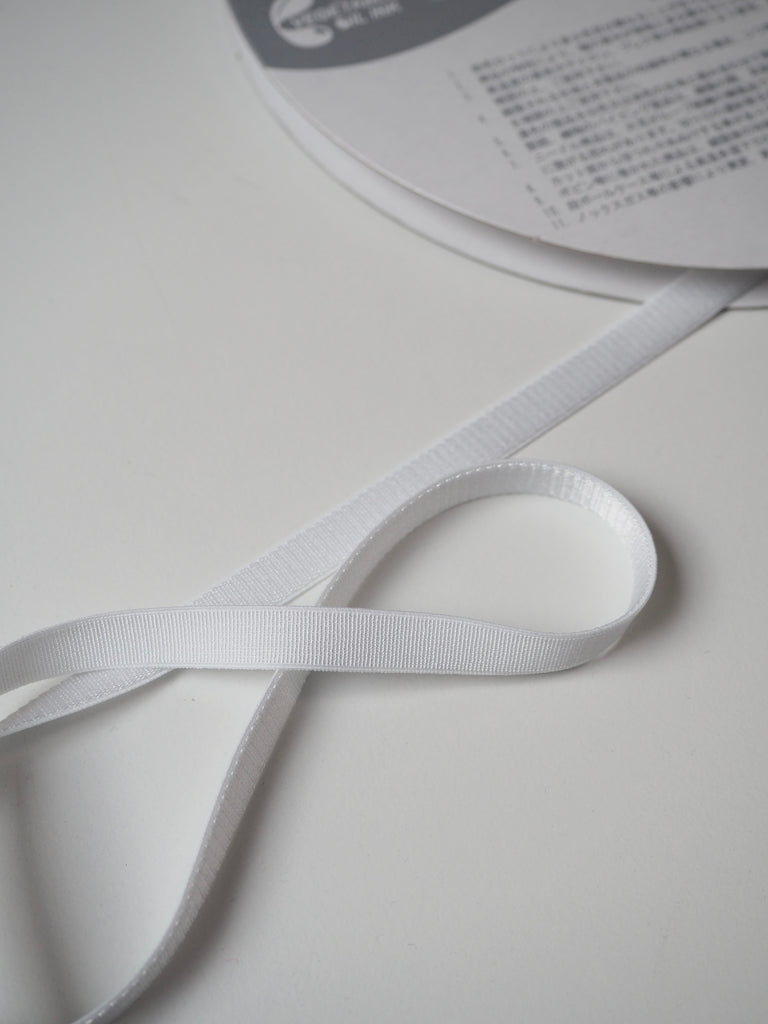 Shindo White Satin Elastic 9mm