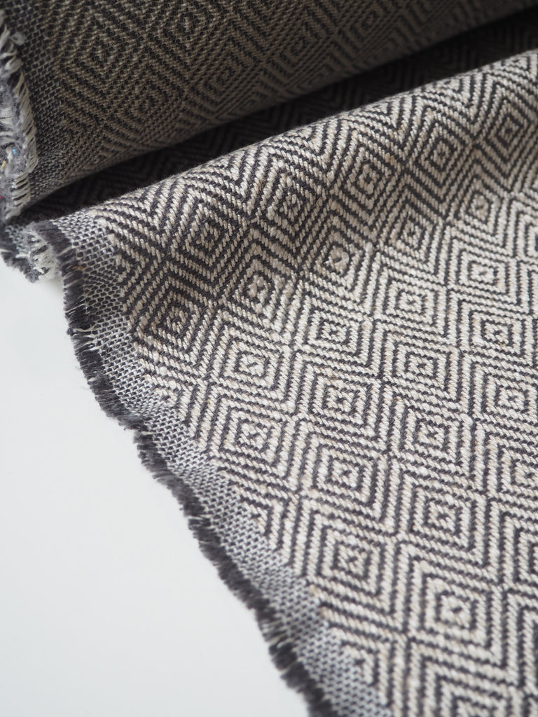 Grey Diamond Jacquard