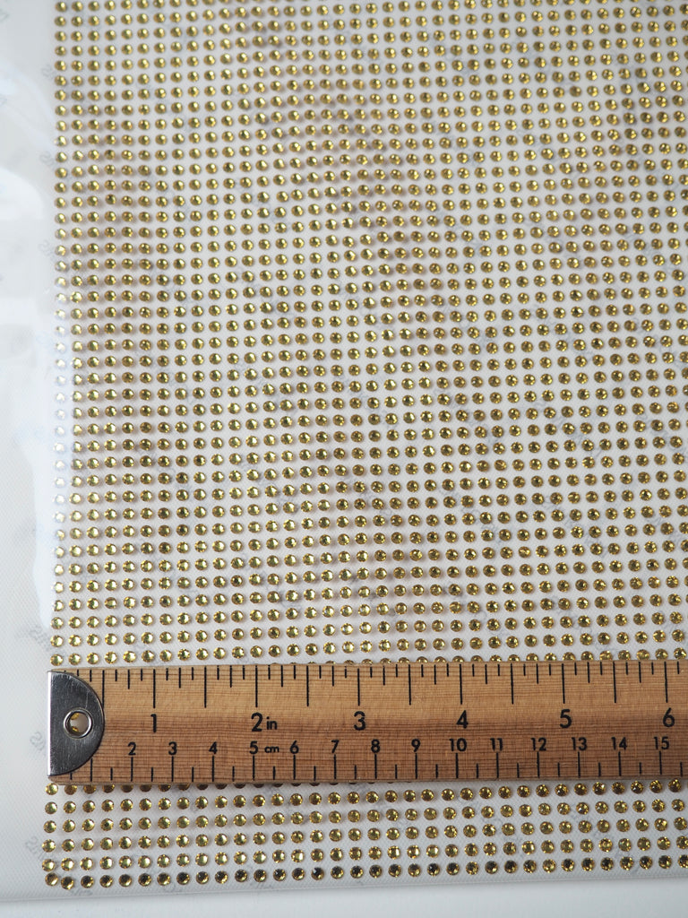 Swarovski Citrine Crystal Hotfix Sheet 3mm