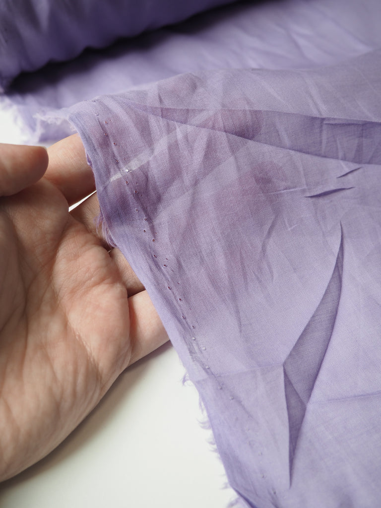 Purple Cotton Voile