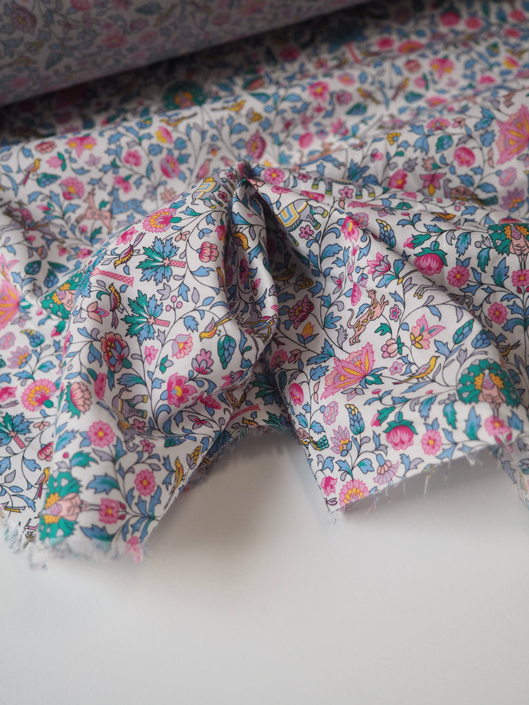Liberty Pink Imran Tana Cotton Lawn