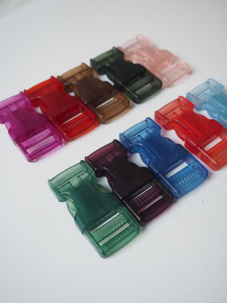 Multi-Colour Squared Side Release Buckle 20mm