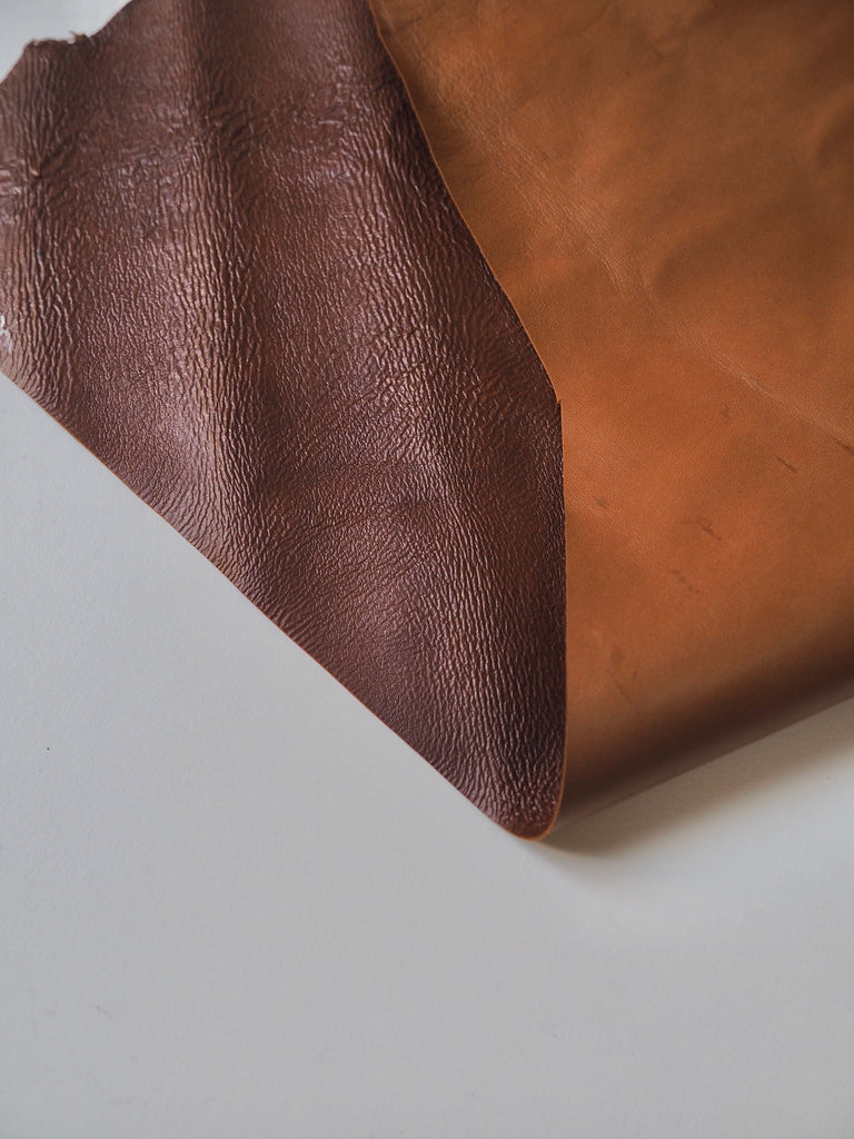 Dark Oak Distressed Calfskin