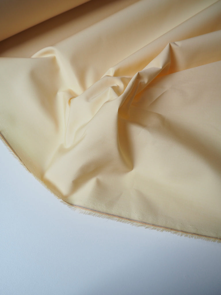 Yellow Cotton Poplin