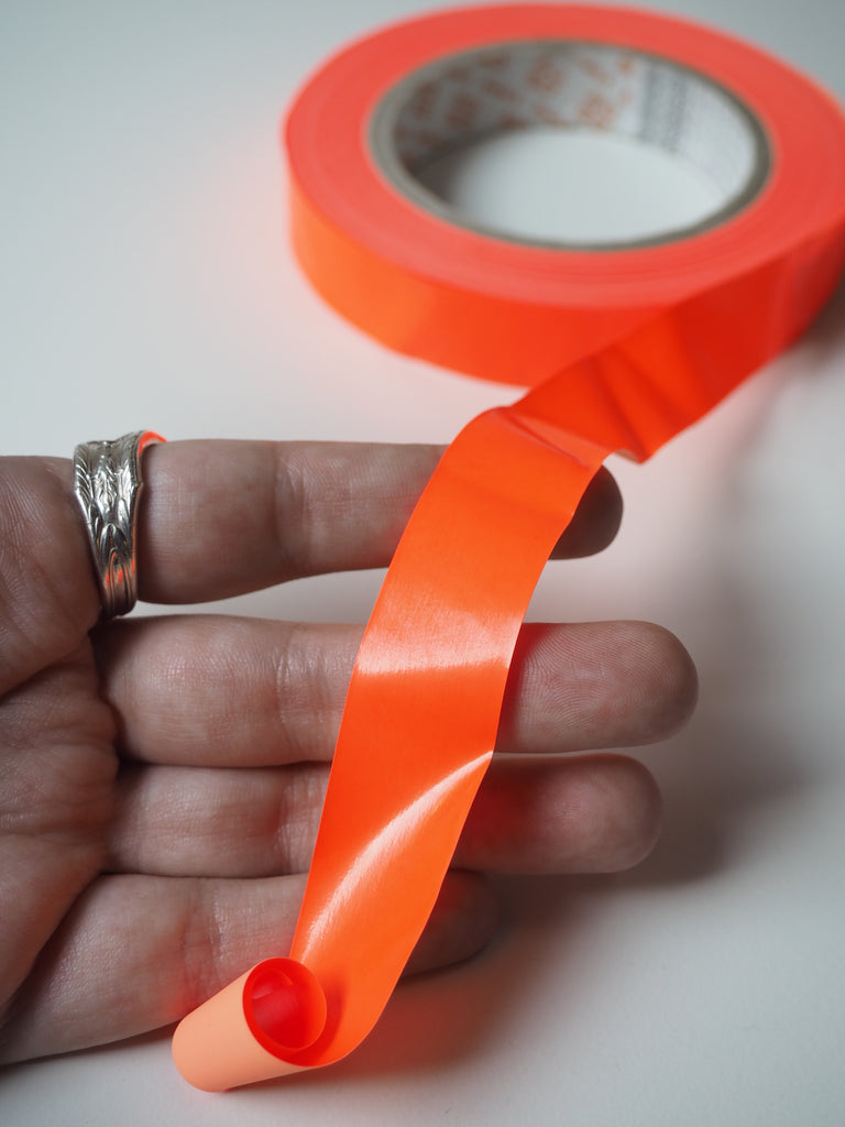 Neon Orange 20mm Waterproof Seam Tape Roll