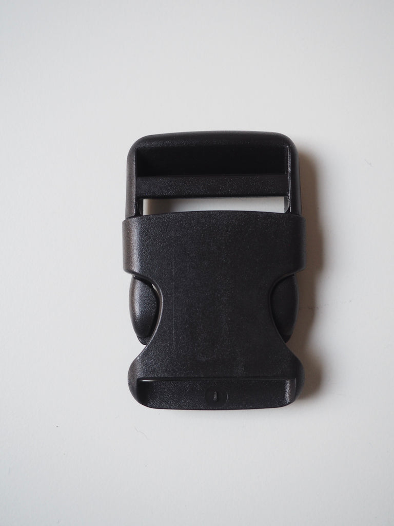 Black Rounded Side Release Buckle 40mm