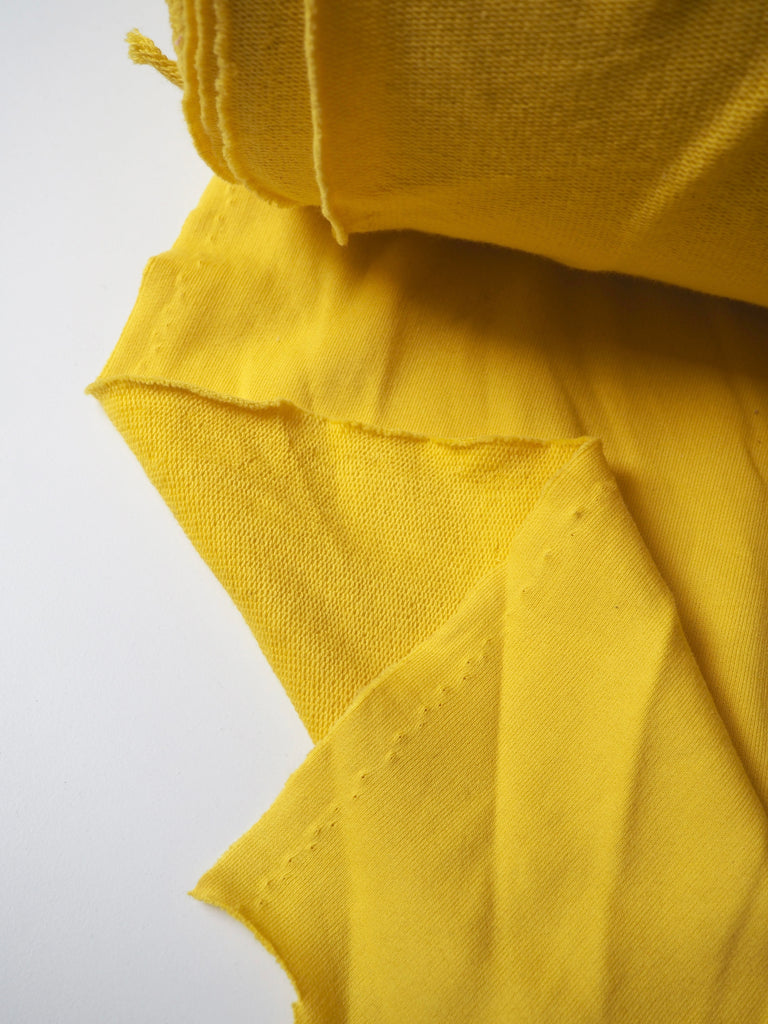 Lemon Loopback Jersey