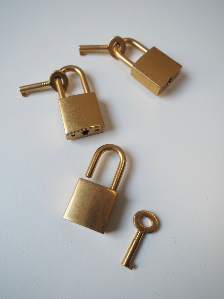 Gold Padlock