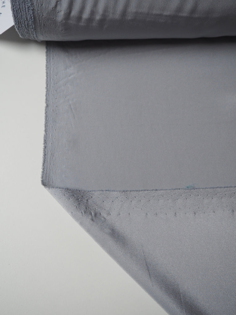 Light Grey Crepe de Chine