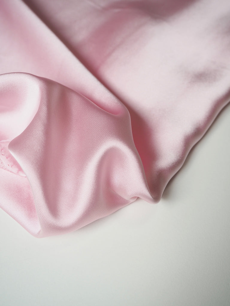 Powder Pink Satin