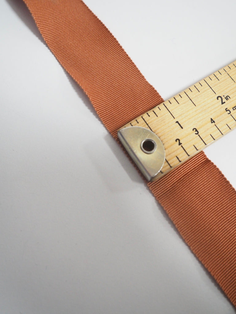 Shindo Light Rust Grosgrain Ribbon 30mm