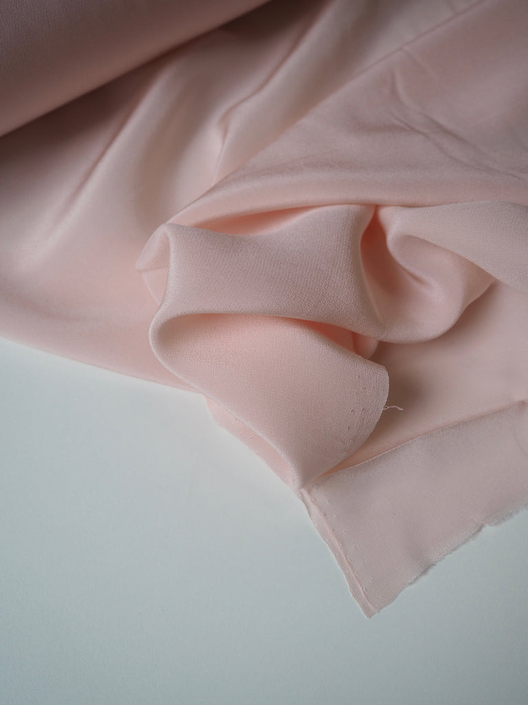 Blush Silk Crepe de Chine