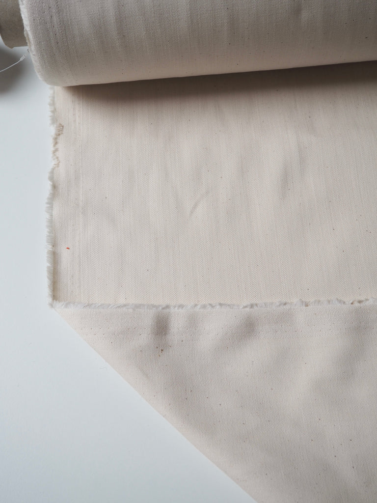 Natural Stretch Cotton Twill