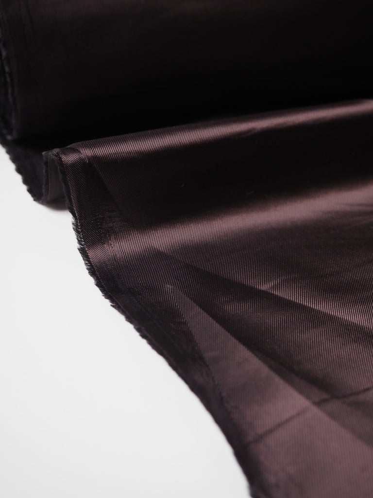 Dark Rosewood Viscose Satin Twill Lining